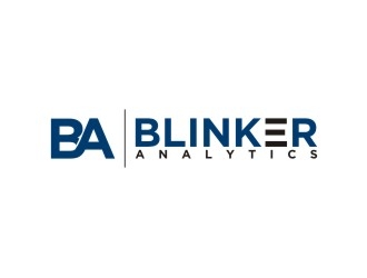 Blinker Analytics logo design by agil