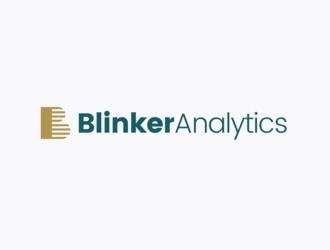 Blinker Analytics logo design by iyanbukan