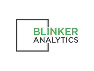 Blinker Analytics logo design by Franky.