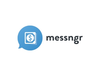 Messngr logo design by Eliben