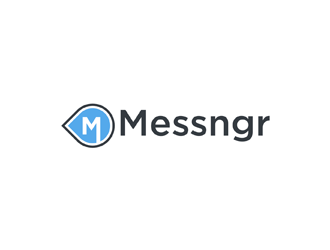 Messngr logo design by EkoBooM