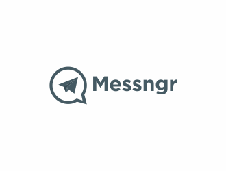 Messngr logo design by haidar