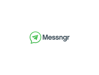 Messngr logo design by ndaru