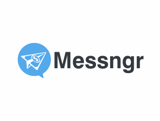 Messngr logo design by agus