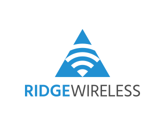 Ridge Wireless logo design by lexipej