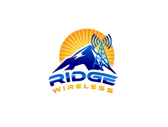 Ridge Wireless logo design by uttam
