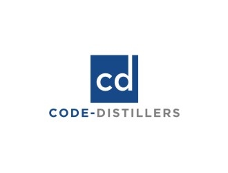 Code-Distillers logo design by bricton