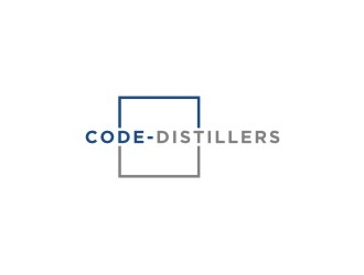 Code-Distillers logo design by bricton