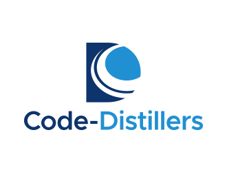 Code-Distillers logo design by lexipej