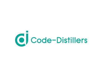 Code-Distillers logo design by JJlcool