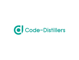 Code-Distillers logo design by JJlcool