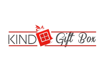 Kind Gift Box logo design by nikkl