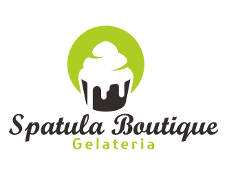 Spatula Boutique Gelateria logo design by nehel