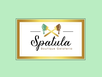 Spatula Boutique Gelateria logo design by avatar