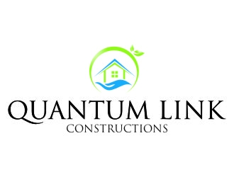 Quantum Link Constructions logo design by jetzu