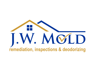 J.W. Mold Remediation, Inspections & Deodorizing logo design by cintoko