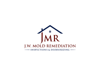 J.W. Mold Remediation, Inspections & Deodorizing logo design by ndaru