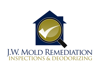 J.W. Mold Remediation, Inspections & Deodorizing logo design by kunejo