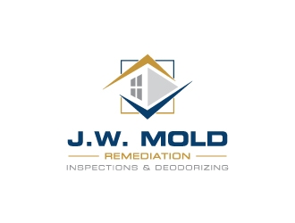 J.W. Mold Remediation, Inspections & Deodorizing logo design by zakdesign700