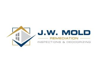 J.W. Mold Remediation, Inspections & Deodorizing logo design by zakdesign700