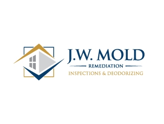 J.W. Mold Remediation, Inspections & Deodorizing logo design by zakdesign700