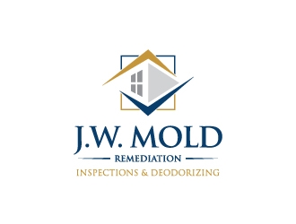 J.W. Mold Remediation, Inspections & Deodorizing logo design by zakdesign700