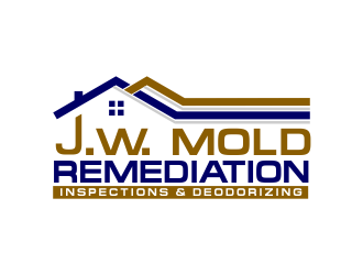 J.W. Mold Remediation, Inspections & Deodorizing logo design by kopipanas