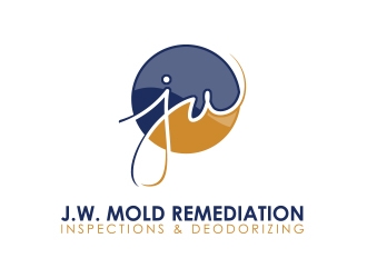 J.W. Mold Remediation, Inspections & Deodorizing logo design by MarkindDesign