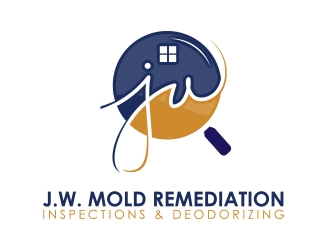 J.W. Mold Remediation, Inspections & Deodorizing logo design by MarkindDesign