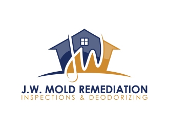 J.W. Mold Remediation, Inspections & Deodorizing logo design by MarkindDesign