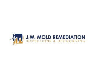 J.W. Mold Remediation, Inspections & Deodorizing logo design by MarkindDesign