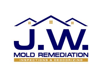 J.W. Mold Remediation, Inspections & Deodorizing logo design by done