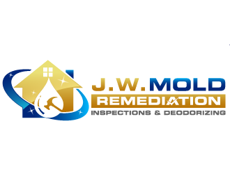 J.W. Mold Remediation, Inspections & Deodorizing logo design by THOR_