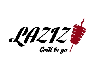 Laziz Grill To Go logo design by serdadu
