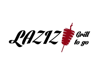Laziz Grill To Go logo design by serdadu