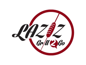 Laziz Grill To Go logo design by serdadu