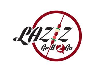 Laziz Grill To Go logo design by serdadu