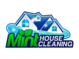 Mint House Cleaning logo design by daywalker