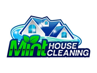 Mint House Cleaning logo design by daywalker