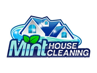 Mint House Cleaning logo design by daywalker