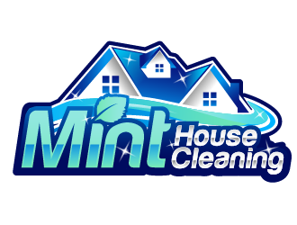 Mint House Cleaning logo design by THOR_