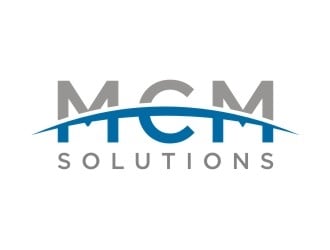 MCM Solutions logo design by Franky.