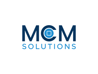 MCM Solutions logo design by lexipej