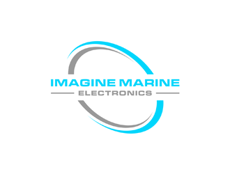 Imagine Marine Electronics logo design by ndaru