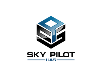 Sky Pilot UAS logo design by kopipanas