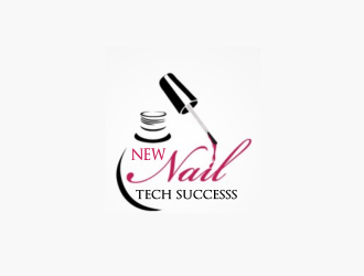 new nail tech successs  logo design by giphone