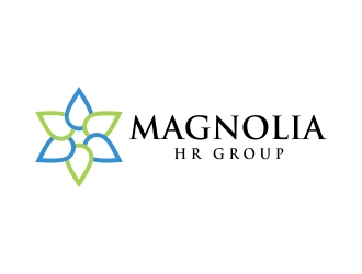 Magnolia HR Group logo design by excelentlogo