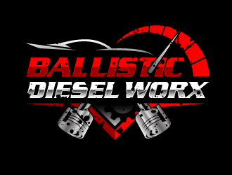 Ballistic Diesel Worx logo design by WRDY