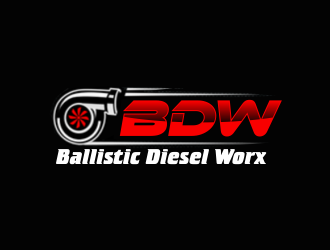 Ballistic Diesel Worx logo design by alhamdulillah