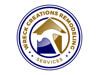 Wreck Creations Remodeling Services logo design by kopipanas
